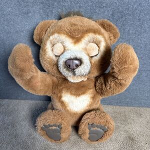 FurReal Cubby The Curious Bear Interactive Animatronic Talking Plush Toy Working